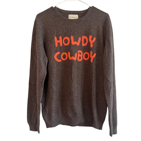 Jumper 1234 Howdy Cowboy Sweater Mull Fame - Picture 6 of 11